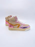 Hip H1301 - CC hoge sneaker combi beige roze platina
